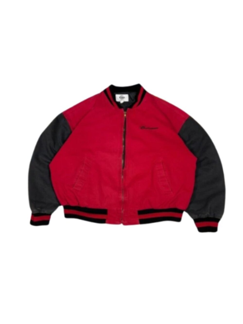 Vintage Budweiser Varsity Bomber Jacket